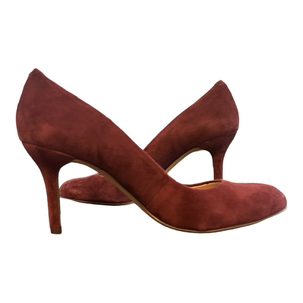 Vince Camuto Burgundy Suede Pumps